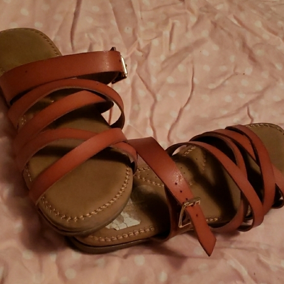White Mountain leather sandals - Picture 4 of 4